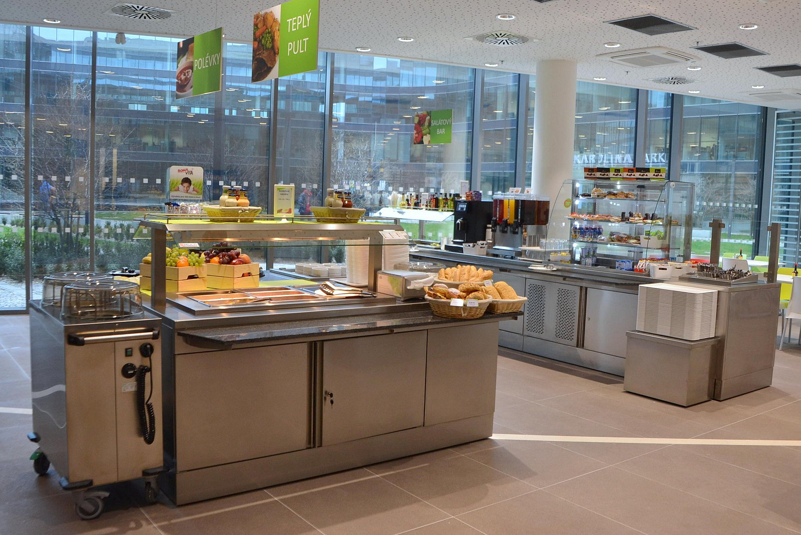 Self-Service Restaurant in Nová Karolina Park Opens - PASSERINVEST ...